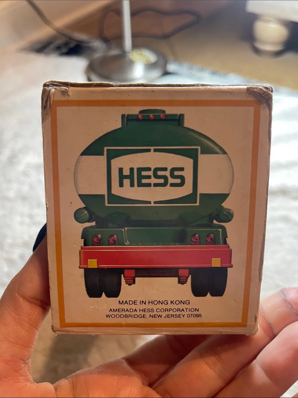 1984 hess  toy truck bank